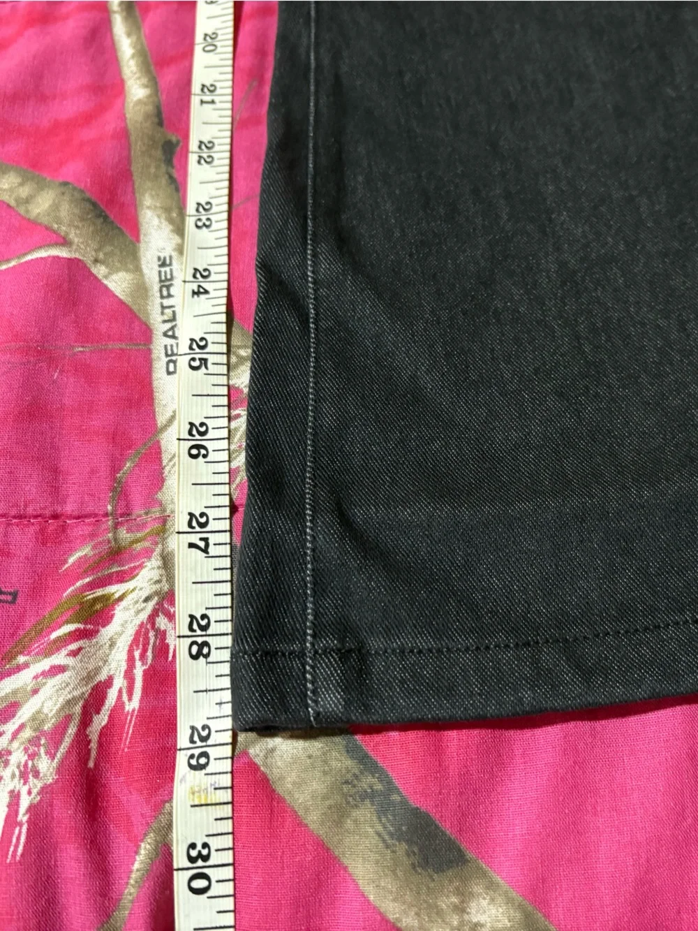 Halara Flex High Waisted Drawstring Denim Casual Flare Leggings with Pockets